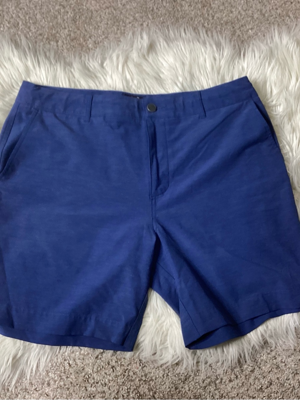 FAHERTY All Day Shorts Blue 33 - Picture 2 of 6
